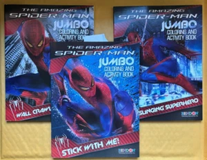 Spider-man Jumbo Coloring/Activity Book - Lot of Three - Brand new. - Picture 1 of 1
