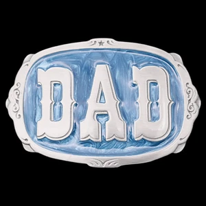 Dad Belt Buckle - Father's Day Gift Husband Grandpa - Picture 1 of 3
