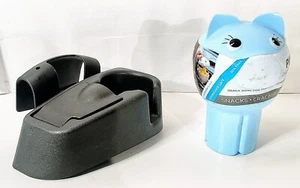 Hutzler PigOut CarGo Container Snack Seat Fits Most Cup Holders Blue lot of 2 - Picture 1 of 7