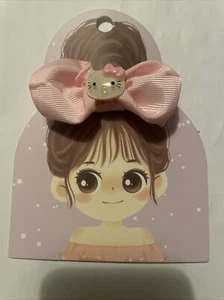 Hello Kitty  Set Bow Center Boutique Handmade Stacked Hairbow Hair Bow  New - Picture 1 of 7