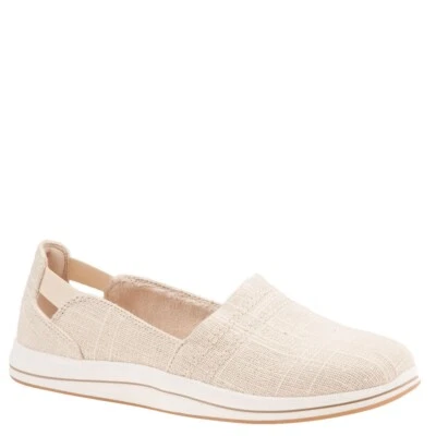 NUEVO Clarks Cloudsteppers Breeze Step II Para Mujer Talla 11 M Sin Cordones Beige Natural Foto 1 de 4