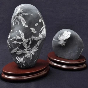 Oval Wooden Pedestal Incense Burner Teapot Base Display Stand Serving Tray Decor - Picture 1 of 16