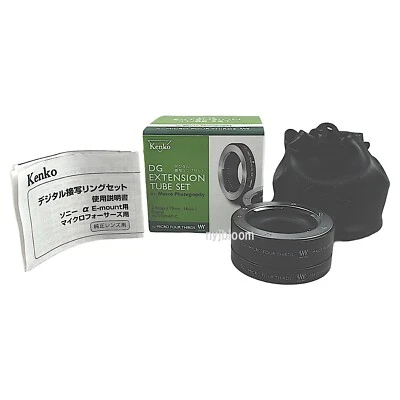 New KENKO DG Extension Tube Set 10mm & 16mm for Micro Four Thirds Macro Photo - Image 1 of 4