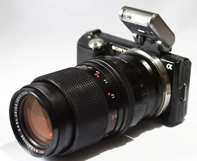 SONY E MOUNT Spiegelloses Carl Zeiss DDR 135mm Objektiv passend für A6000 ZV-E10 Vollformat - Bild 1 von 3