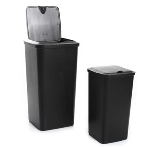 Mülleimer Müllbehälter Abfalleimer Biomülleimer Papierkorb 10L 24L Klappdeckel - Bild 1 von 3