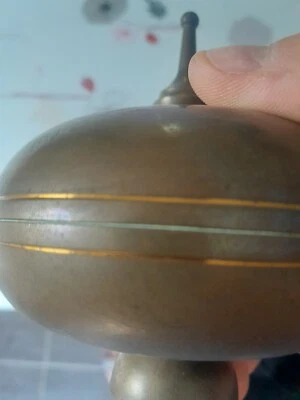 grosse boules escalier de rampe d'escalier ou autre laiton - Photo 1/4