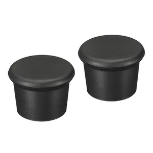 Silicona Botella Tapones 26mm ID Reutilizables Tapones Sellador Tapa, Negro 2pzs - Imagen 1 de 5