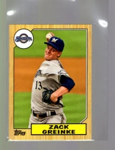 2012 Topps Minis  Zack Greinke #TM 35 Milwaukee Brewers - Picture 1 of 2