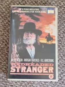 REDHEADED STRANGER - BIG BOX VHS TAPE CERT 15 WESTERN - Picture 1 of 2