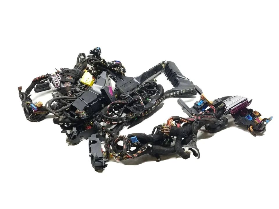 2013 2014 2015 AUDI S4 3.0L TFSI INTERIOR & DASH WIRE HARNESS W/ FUSE BOX OEM - Image 1 of 4