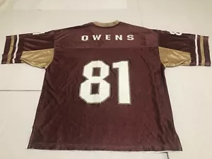 Vintage S.F. 49ers Terrell Owens #81 Players 2001 Jersey. Made USA. RARE! - Picture 1 of 15