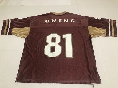 Vintage S.F. 49ers Terrell Owens #81 Players 2001 Jersey. Made USA. RARE! - Image 1 of 4