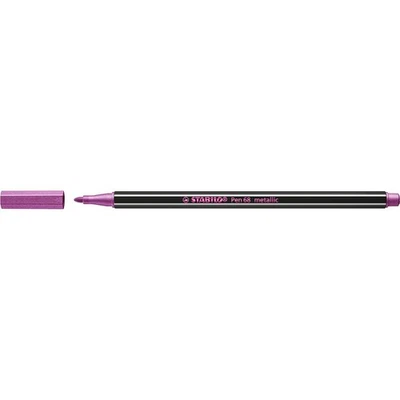 STABILO Pen 68 metallic Filzstift pink, 1 St. - Bild 1 von 2