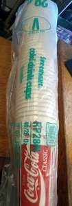 2 Vtg Coca Cola 28 Oz Paper Wax Cups 80 Pieces Sweetheart  Seattle Mariners  - Picture 1 of 6