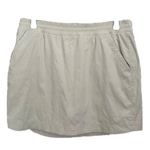 Duluth Alaskan Hardgear Womens 16 Khaki Access Point Pull On Mesh Shorts Skort - Picture 1 of 12
