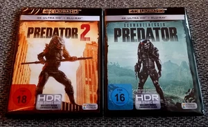 Predator 1 und 2 4K UHD Blu Ray (1987/1990) Arnold Schwarzenegger / Danny Glover - Bild 1 von 2