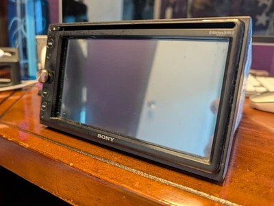 SONY DVD STEREO RECEIVER XAV-AX210 ANDROID AUTO APPLE CARPLAY *WORKS W/ MAESTRO* - Image 1 of 4