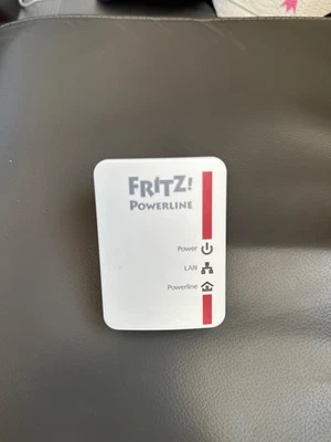 AVM FRITZ Powerline 510e Steckdosen Netzwerk LAN 500Mbps Adapter Powerlan dlan - Bild 1 von 4