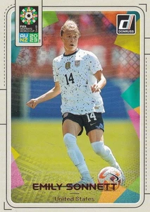 Donruss Copa Mundial Femenina de la FIFA 2023 Emily Sonnett #229 SP EE. UU. - Imagen 1 de 1