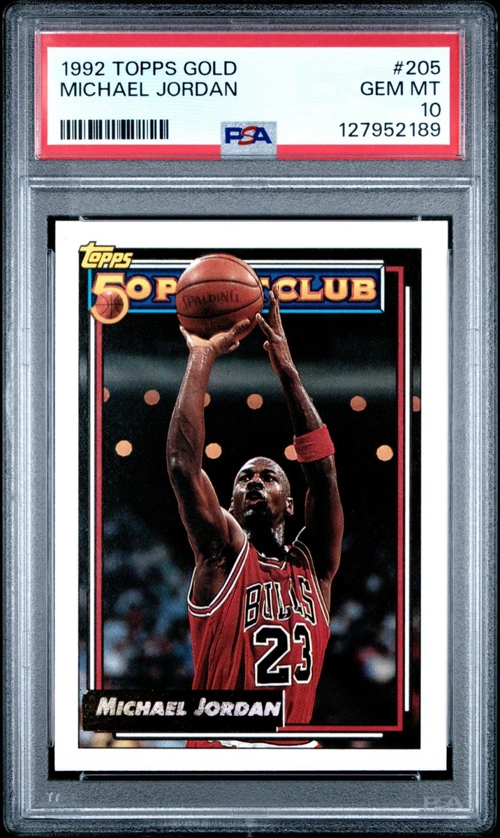 Michael Jordan PSA 10 Graded Basketball Trading Cards for sale | eBay
