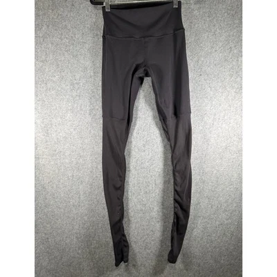 ALO Yoga Negro Cintura Alta Estribo Leggings Mujer Talla S Pantalones Atléticos Foto 1 de 4