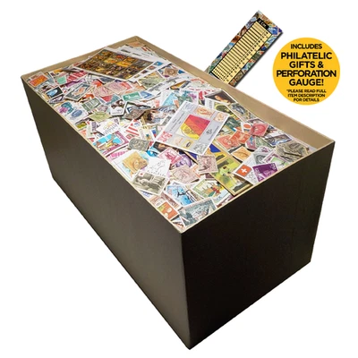 1000 ALL DIFFERENT OLD WORLD Stamps Collection Off Paper Worldwide Lot Pack Set - Image 1 of 4