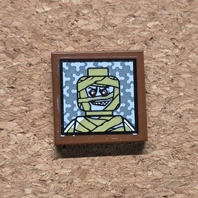 LEGO Monster Fighters - Tile 2x2 with Mummy Sticker 3068pb0600 - 10228