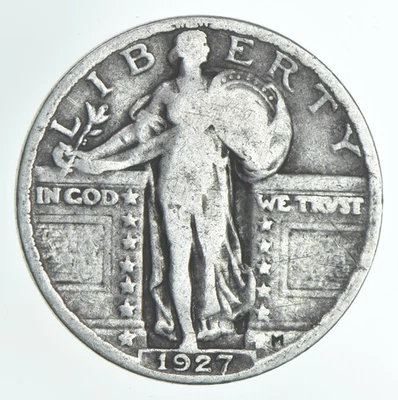 1927 Standing Liberty Quarter AC Average Circ *3713 - Image 1 of 3