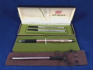 ¡MUY RARO! CROSS CENTURY PLUMA PUNTA SUAVE ORO RELLENO/LAMINADO 12k COMO NUEVA -EE. UU.- - Imagen 1 de 9