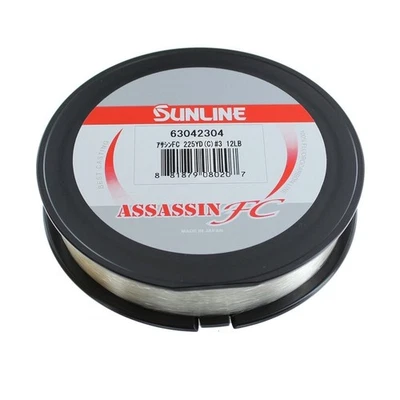 Sunline Assassin Fc Fluorocarbono Transparente 225Yds Foto 1 de 2