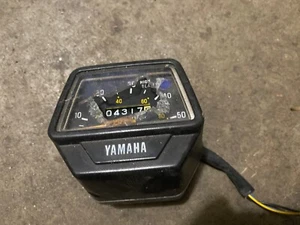 YAMAHA Used DT50 DT 50 DT50lc Speedometer - Cracked Lens - Bild 1 von 4