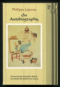 On Autobiography by Philippe Lejeune (Theory & History of Literature Series, 52) - Bild 1 von 2