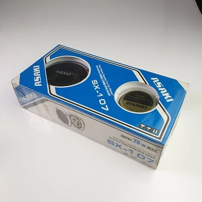 New! Vintage ASAKI SX-107 Flush Mount Speaker for Car Stereo - Made in Taiwan - Imagen 1 de 4