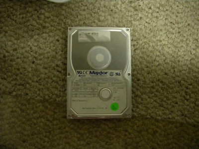 81750D2 Maxtor 1GB 1750MB 5200RPM ATA 33 3.5 256KB  HDD Hard Drive Tested Wiped - Image 1 of 3