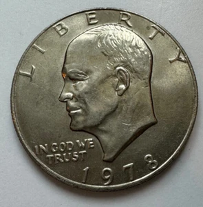 1978 P Eisenhower $1 dollar FG - Picture 1 of 10