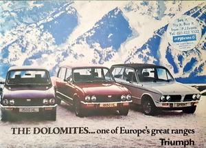Triumph Dolomite Brochure 1980 3277/H - Picture 1 of 1