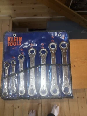 Klein Tools 68222 Ratcheting Box Wrench 7 Piece Set - Image 1 of 4