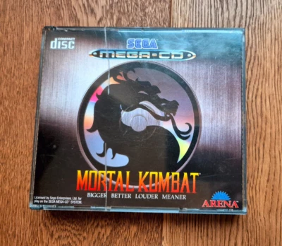 Mortal Kombat für Sega Mega CD inkl. OVP und Anleitung PAL - Bild 1 von 4