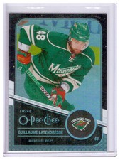 Guillaume Latendresse 2011-12 O-Pee-Chee Black Rainbow Parallel Card #28 /100