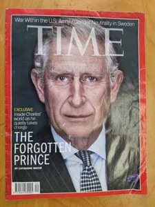 2013 Time Magazine: The Forgotten Prince King Charles / War Within the US Army - Picture 1 of 12