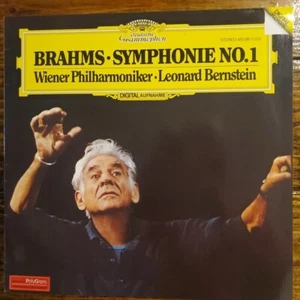 L. Bernstein BRAHMS SYMPHONIE NO. 1 Deutsche Grammophon 410 081-1 Digital - Picture 1 of 8