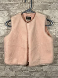 Fabulous Furs Pink Children’s Vest Size 14 - Picture 1 of 6