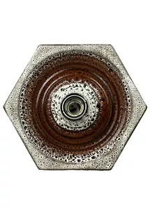 60er 70er Jahre Wandlampe Keramik Mid Century Wall Sconce Space Age Design - Picture 1 of 19