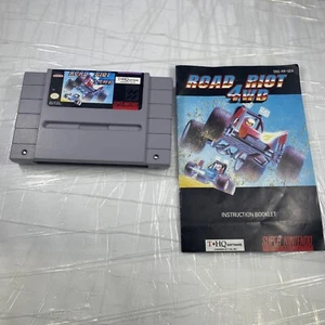 Road Riot 4WD - Carrello gioco SNES solo e manuale MOLTO BUONO - Foto 1 di 6