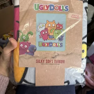 Ugly Dolls Silky Soft And Cuddly Throw Blanket 40” X 50” 100 % Polyester - Picture 1 of 5