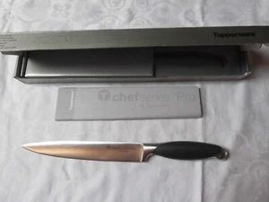 Chefserie Schinkenmesser Neu OVP 8"/20,5 cm Scharf Fleischmesser Tupperware Rar - Bild 1 von 6