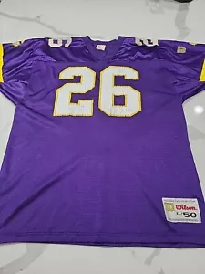 Vintage Minnesota Vikings Robert Smith Wilson Jersey Size XL Made In USA! - Picture 1 of 7