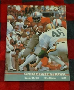 3 1978 Ohio State Football Programs vs Iowa, Illinois, Northwestern. Woody Hayes - Picture 1 of 3