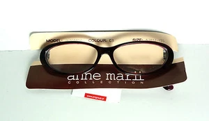 ANNE MARRI Prescription Eyeglass AM20013C C3 Purple Frame 53-14-135mm - Picture 1 of 6