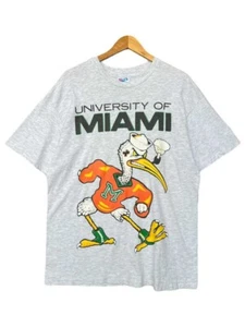 Vintage 90s University of Miami Hurricanes Shirt AN44883 - Picture 1 of 2